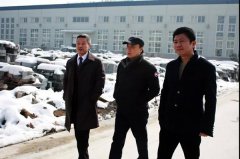 福寿园国际集团组团踏雪来访，浙江新宝gg赢盛赞