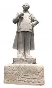 <b>“一代伟人maozedong”雕像在浙江新宝gg术展落成</b>