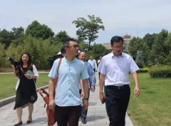 浦东水务和长桥山庄领导考察福寿园和新宝gg集团